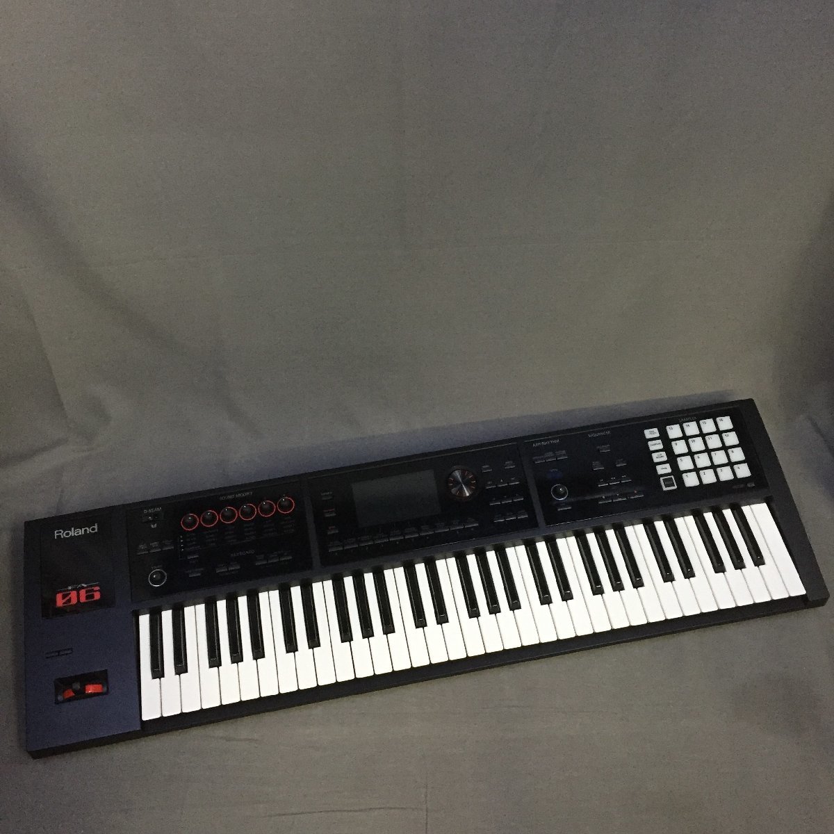f146*180 【やや傷汚れ有】 2306-254 ROLAND FA-06 61鍵キーボード