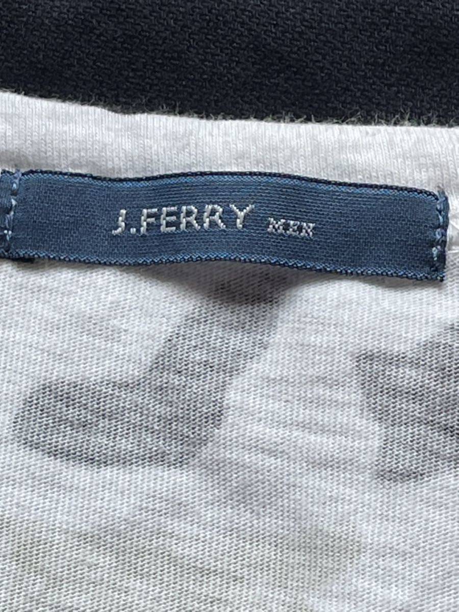 日本製 J.FERRY MEN カモフラTシャツ 48 半袖 ジェイフェリー 半袖Tシャツ_画像2