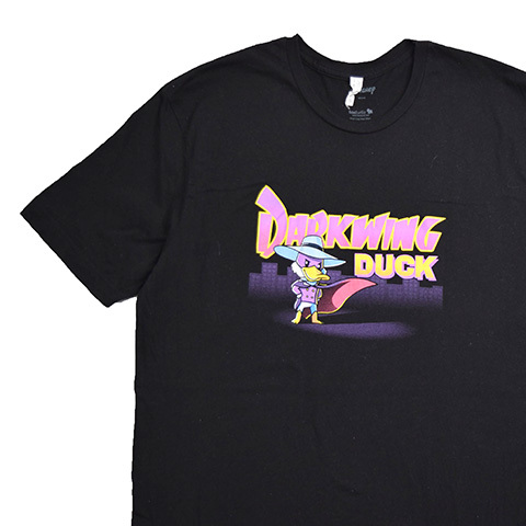 【XLサイズ】 ディズニー ダックにおまかせ ダークウィング ダック キャラクター Tシャツ メンズXL ブラック 大きいサイズ Disney BA3691_画像6