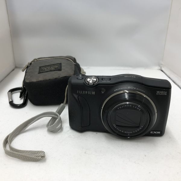 ★中古品★ FUJIFILM フジフイルム コンパクト デジタルカメラ FinePix F770EXR 20X ZOOM 専用ケース付き 動作未確認　SAOT0604-4_画像1