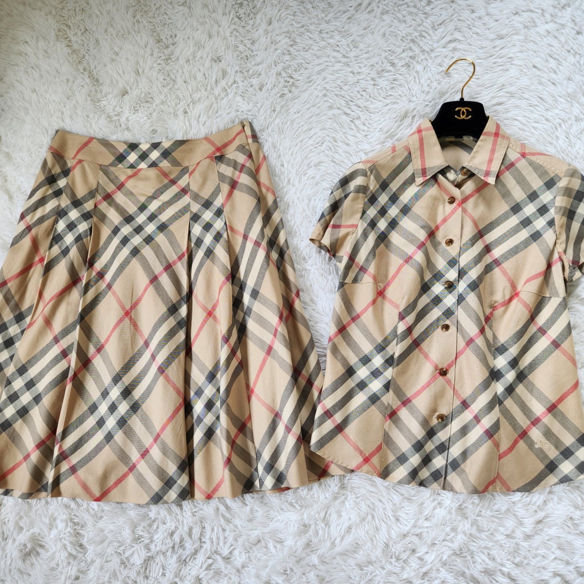 BURBERRY バーバリー スカート 90cm キッズ ノバチェック