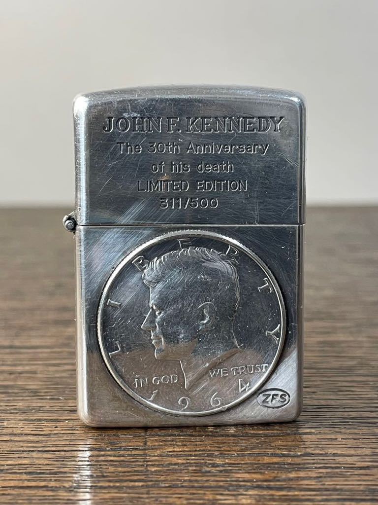 Zippo ジッポー スターリングシルバー ジョンFケネディ 没後30周年