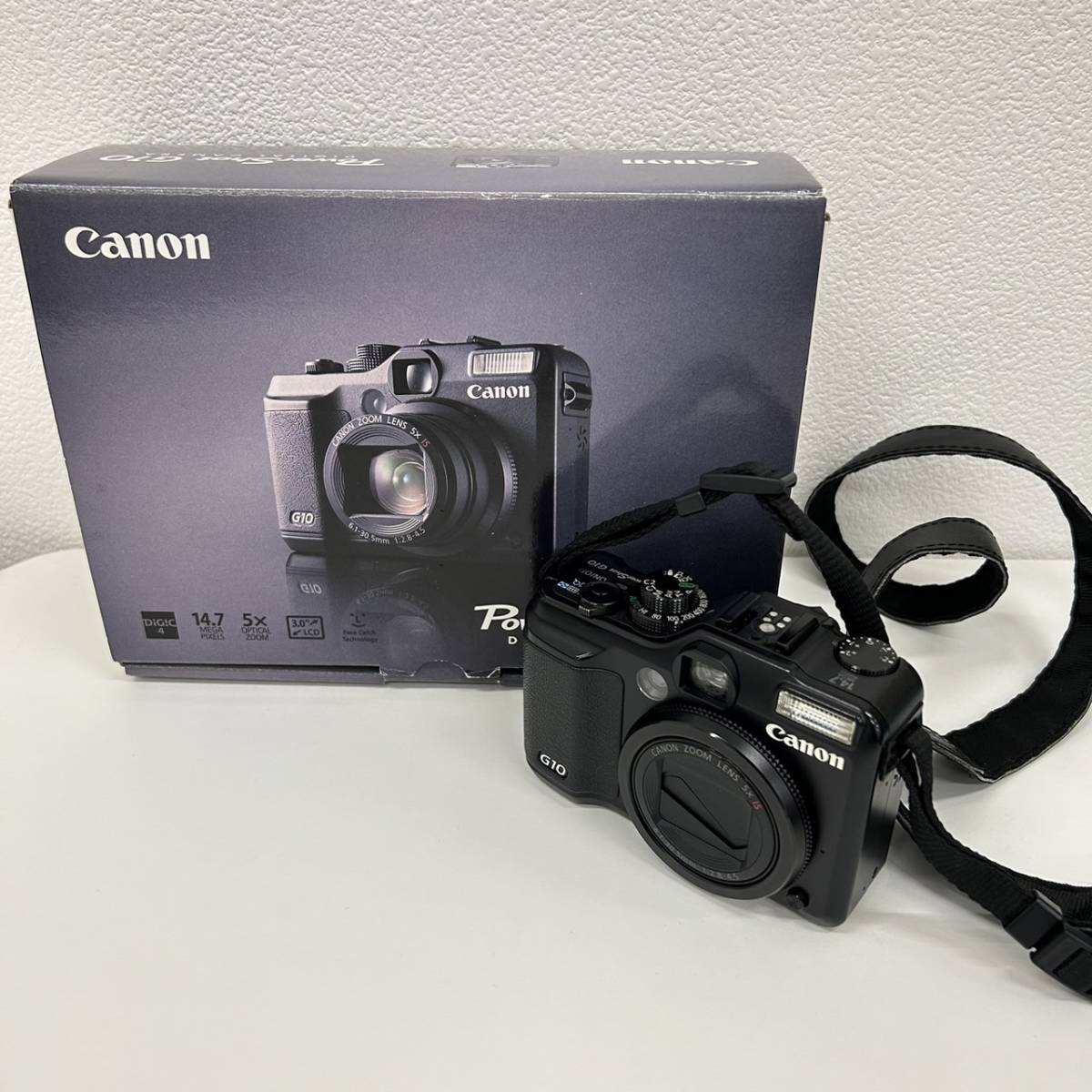 TJ-1072】1円～ Canon PowerShot G10 キャノン PSG10 コンパクト