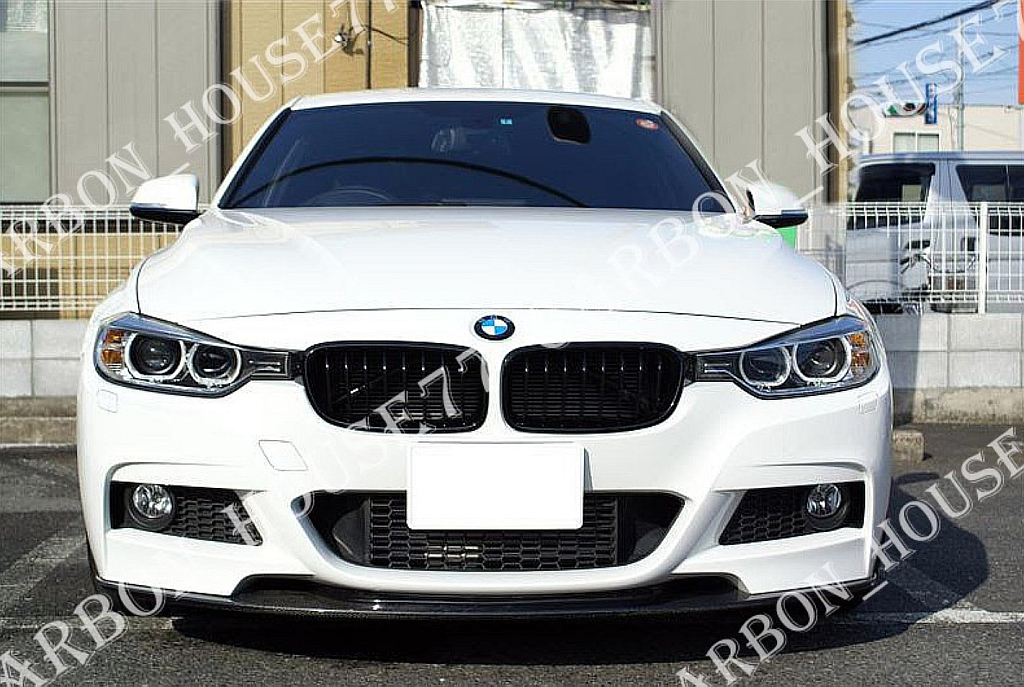 *BMW F30 F31 previous term / latter term M sport front lip spoiler A type FRP made not yet paint .*.