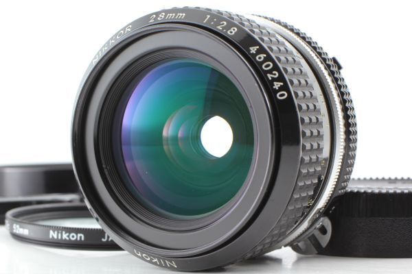 人気アイテム ニコン NIKON l3367 フード付 広角レンズ F/2.8 28mm