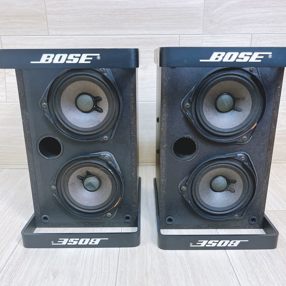 1円〜【希少品】 BOSE ボーズ MODEL 200 スピーカー 激レア スタジオ モニター オーディオ LR ペア シリアルの画像3