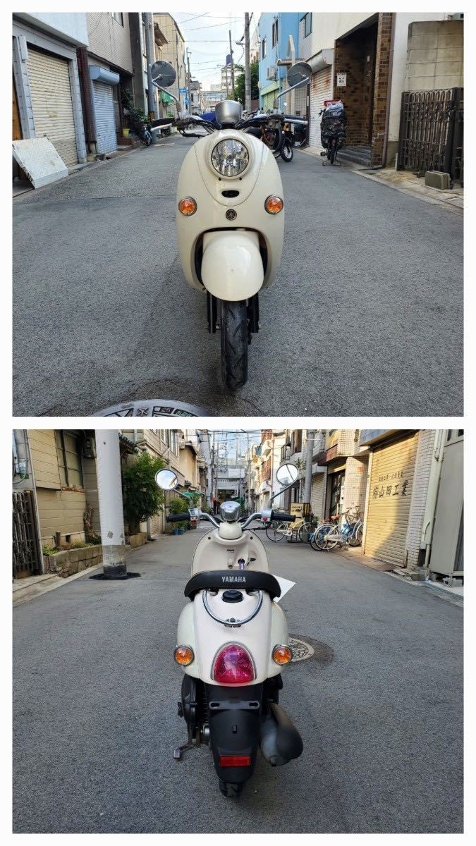 落札代金のみ☆ビーノ☆VINO☆SA37J☆ヤマハ☆バッテリー新品☆タイヤ