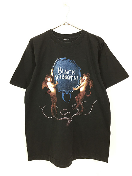 古着 90s Black Sabbath 「Reunion Tour」 ツアー ヘヴィメタル ロック バンド Tシャツ XL位 古着