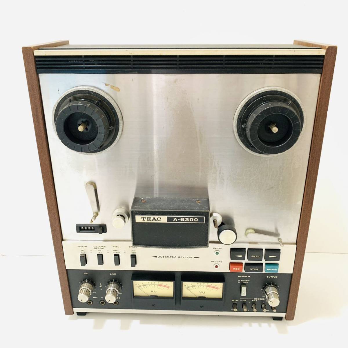 5205 【ジャンク品】TEAC オープンリールデッキ A-6300 ティアック