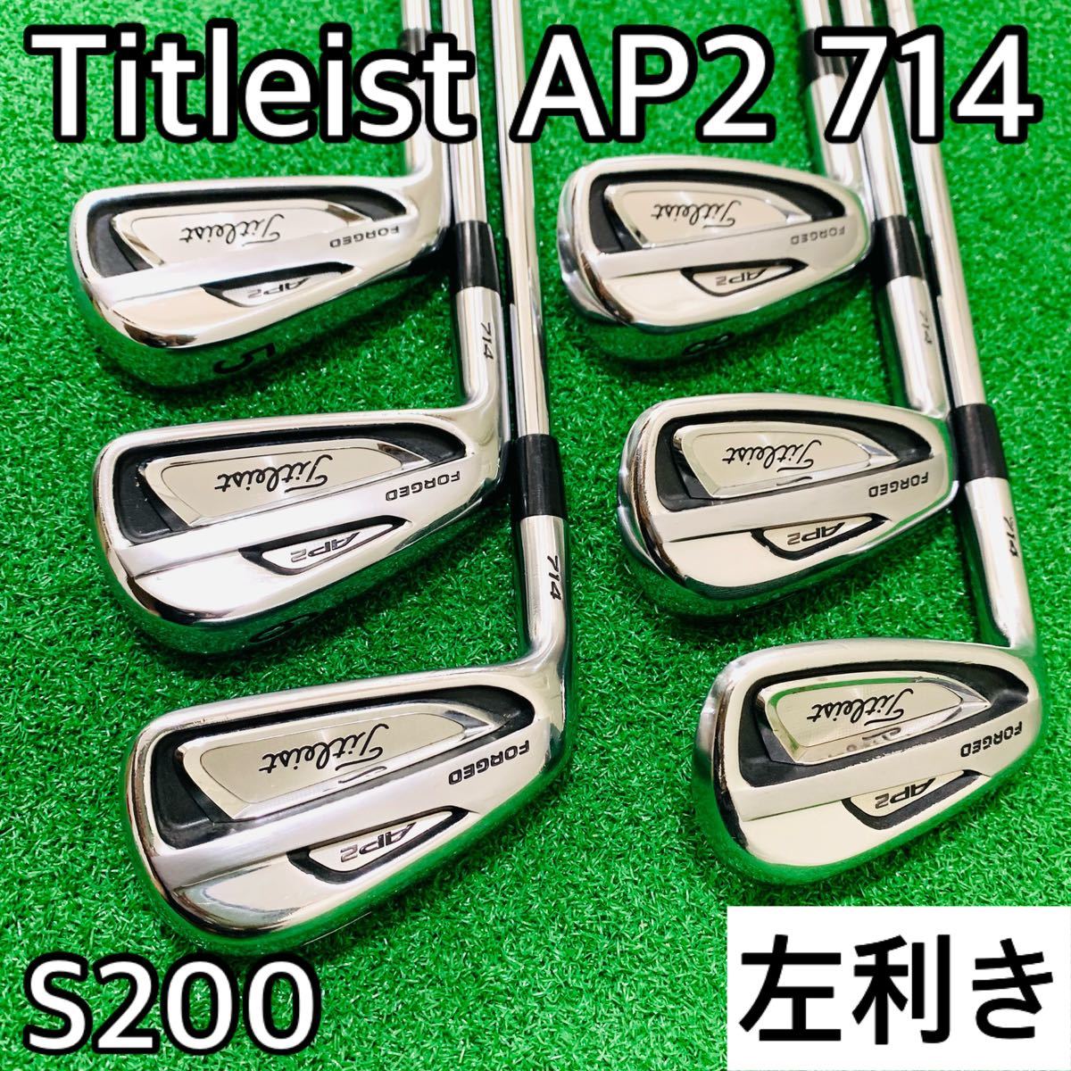 ホットセール レフティ 左利き タイトリスト Dynamic FORGED 714 AP2