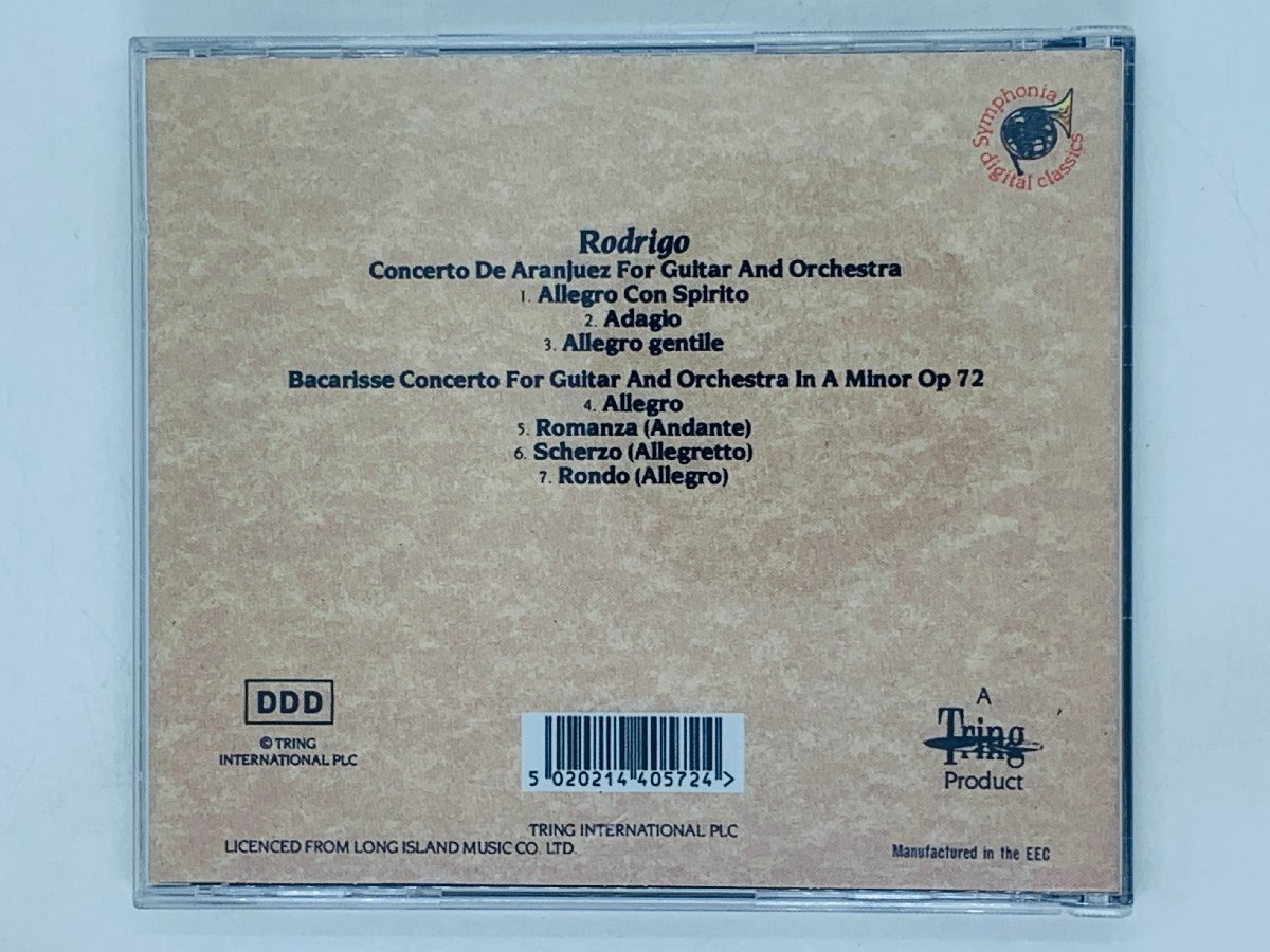 即決CD RODRIGO De Aranjuez & Bacarisse Concertos / X06_画像2