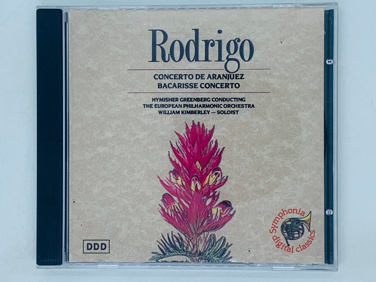 即決CD RODRIGO De Aranjuez & Bacarisse Concertos / X06_画像1