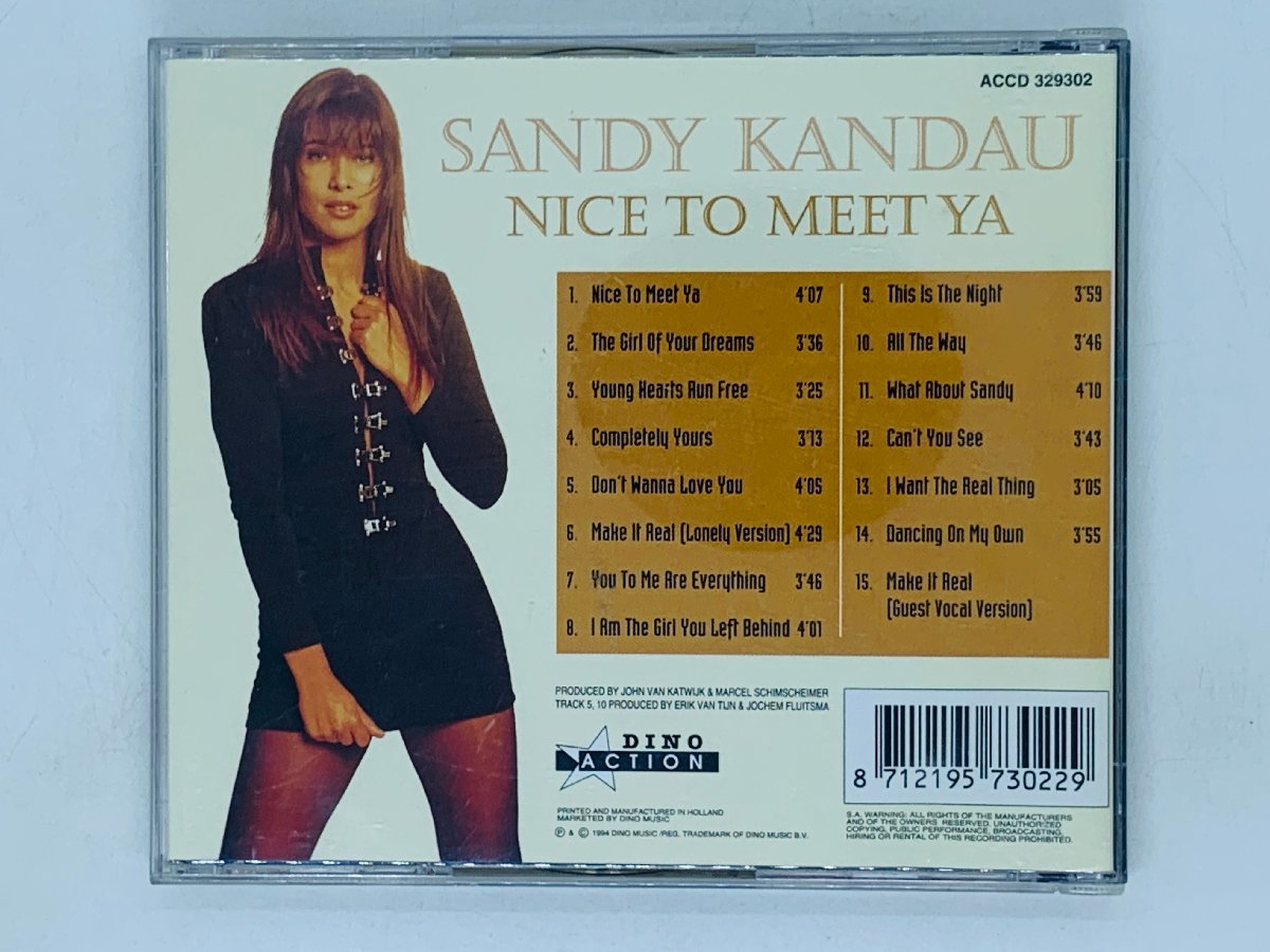 即決CD SANDY KANDAU / NICE TO MEET YA / サンディ・カンドゥ ナイス・トゥ・ミート・ヤ! / アルバム W03_画像2