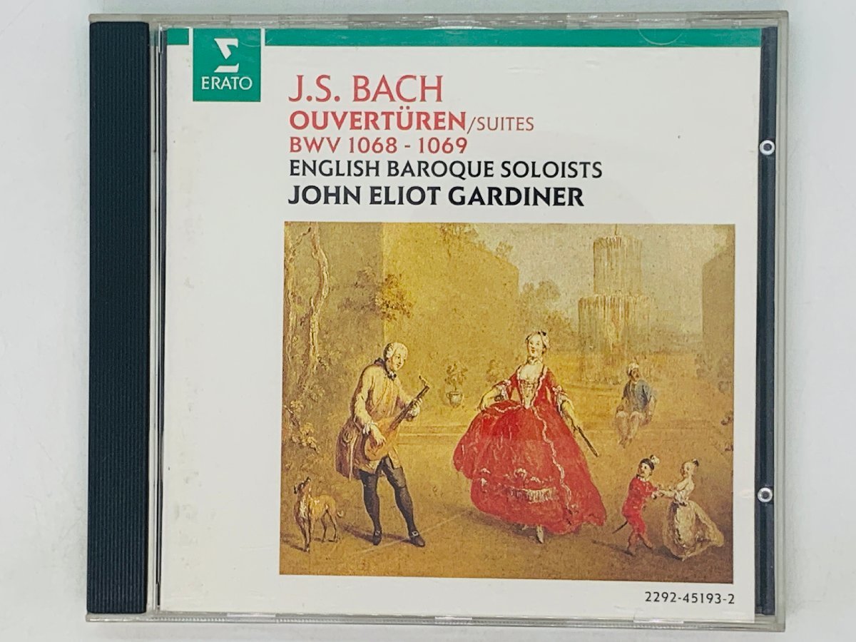 即決CD BACH SUITES POUR ORCHESTRE No 3 & 4 J.E. GARDINER バッハ ガーディナー ERATO レア Y11_画像1