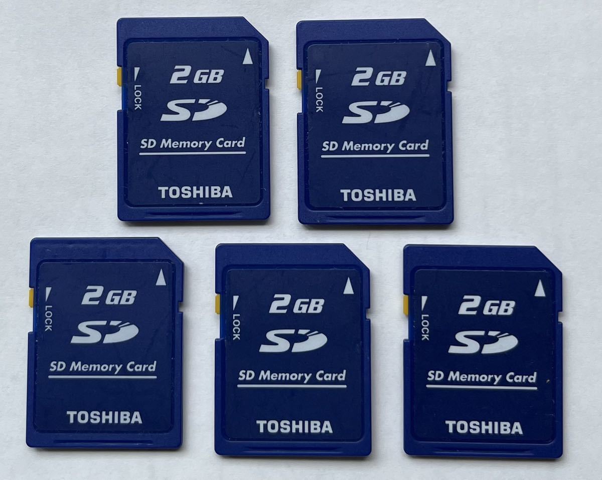 東芝製　SDメモリーカード 2GB　⑤