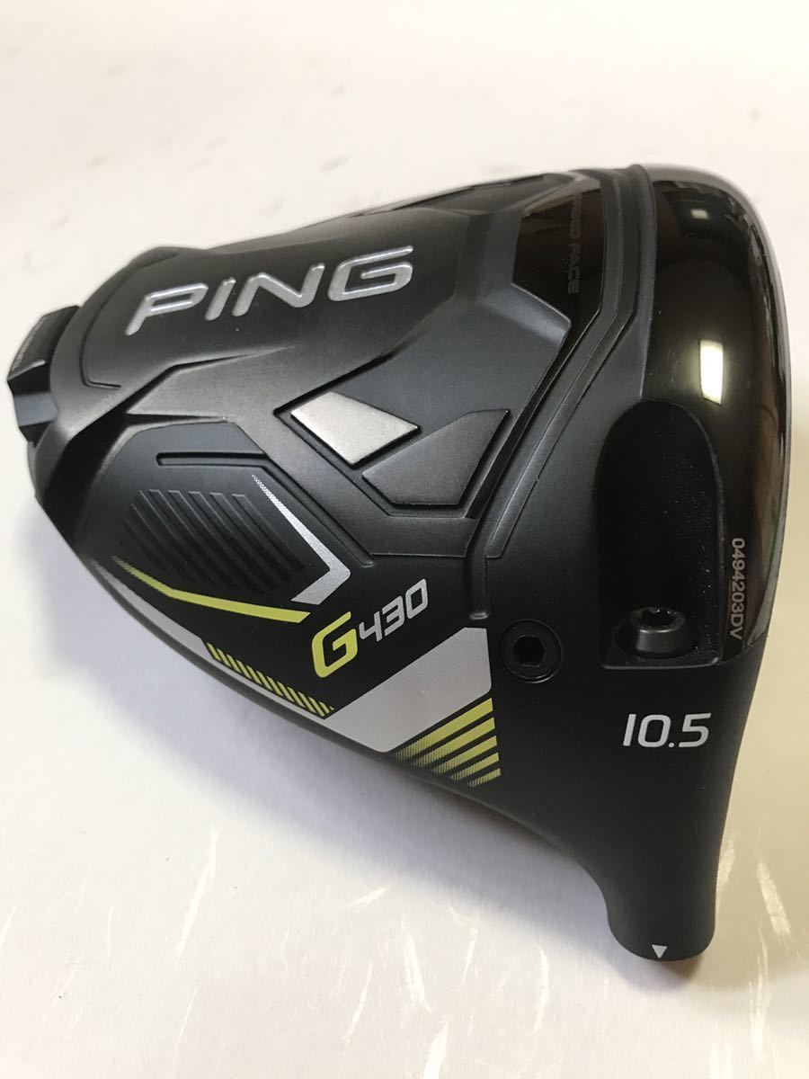 ピン PING G430 LST 10.5度 ヘッド ヘッドカバー,レンチ有り