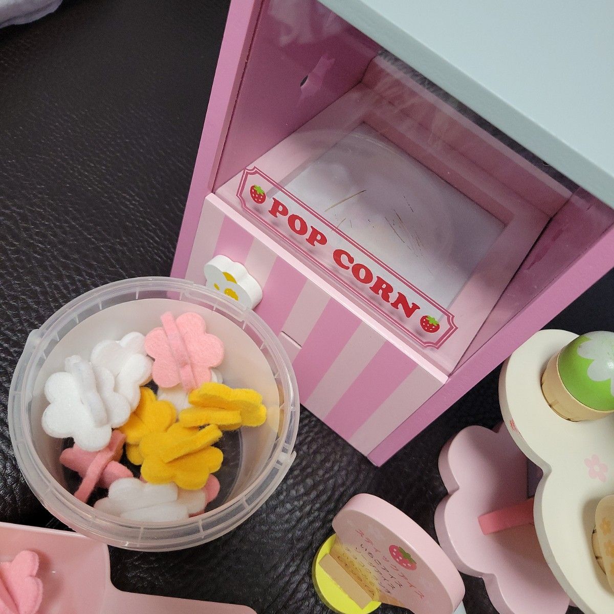 マザーガーデン☆ポップコーン　アイスクリームセット　木のおもちゃ　まとめ売り