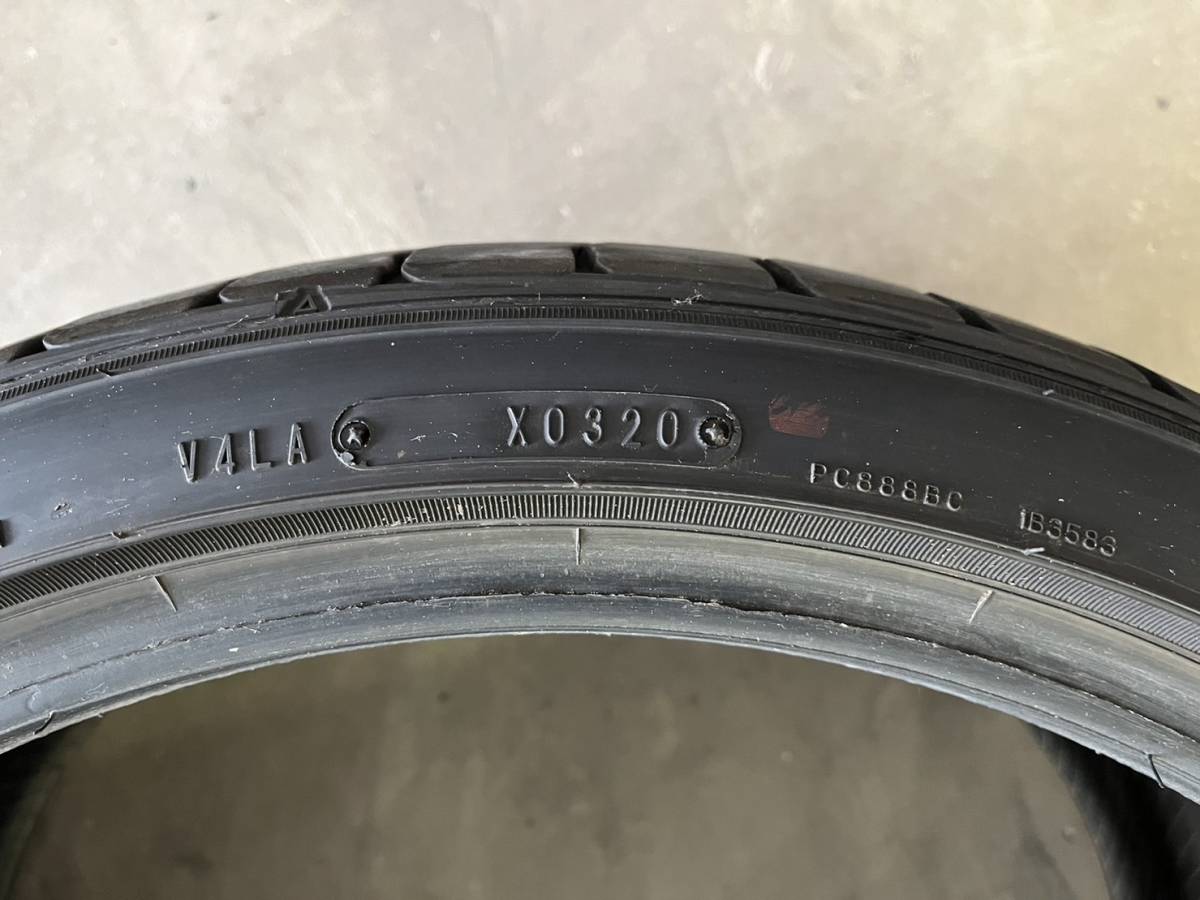 DUNLOP LE MANS V 245/35R20 95W ダンロップ 2020年製 中古タイヤ 1本 ②の画像5