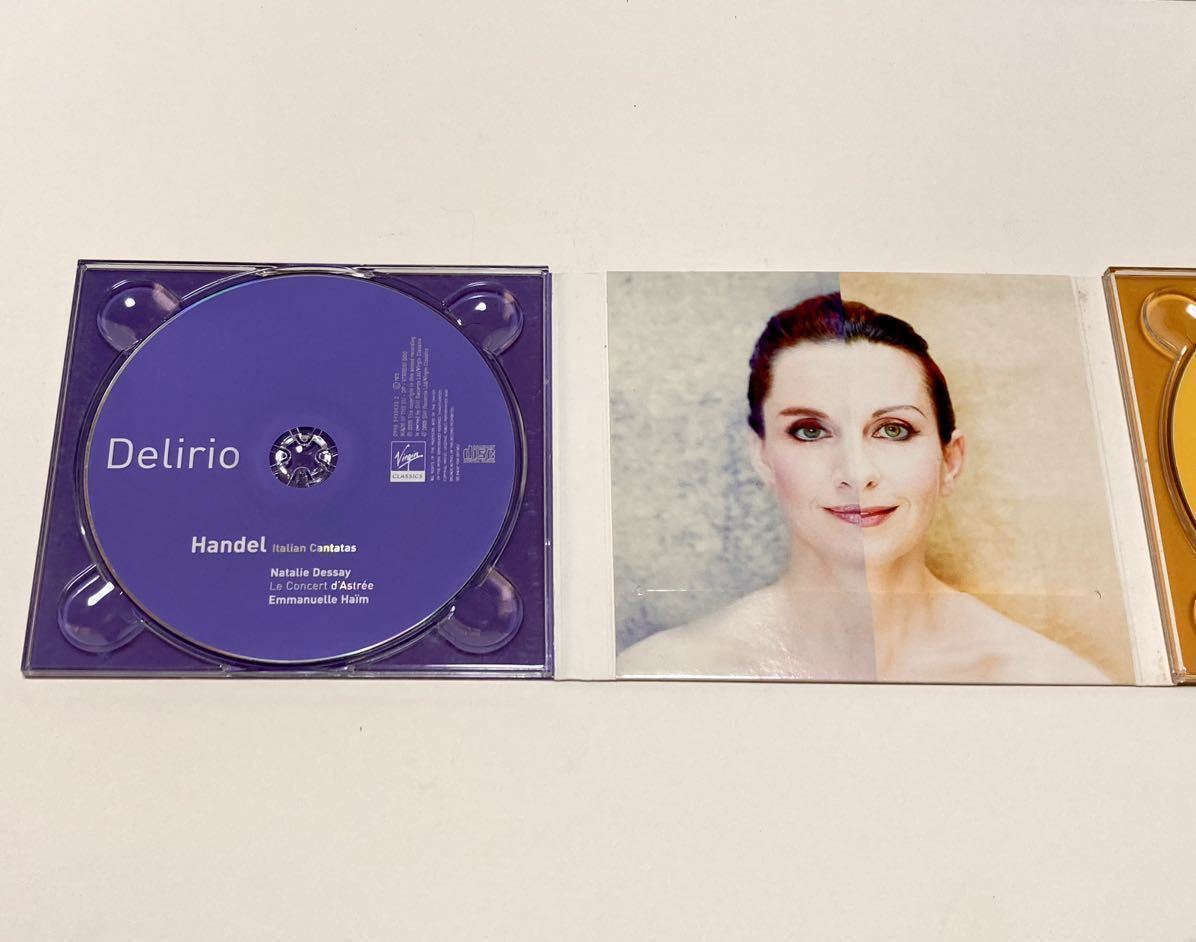 CD+DVD/ DeLirio - ヘンデル：カンタータ集 / ナタリー・デセイ(S)_画像3