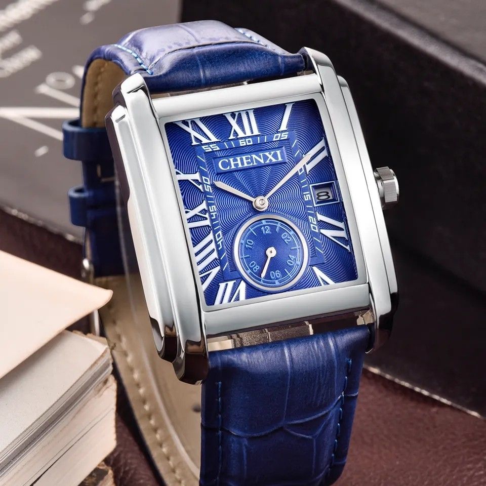正規品 ♢即購入OK♢ ❁ᴗ͈ˬᴗ͈ ◞新品 NORTHクロノ腕時計 日付表示ブルー