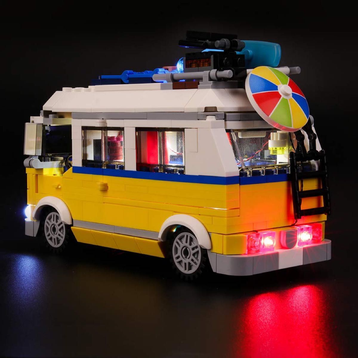 レゴ 31079 互換クリエイター サーファーのキャンプワゴン BRIKSMAX ライトキットレゴセットは含まれません