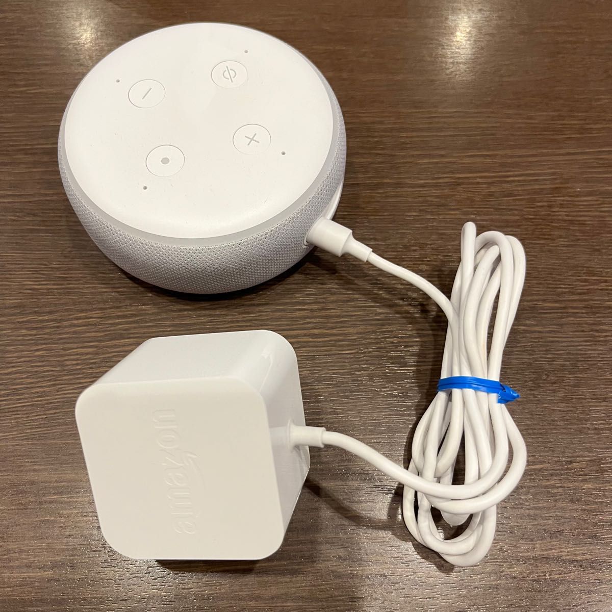 Amazon Echo Dot 第3世代 スマートスピーカー Alexa エコードット サンドストーン　ホワイトグレー