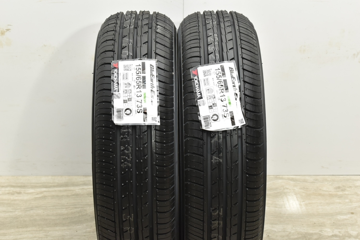 【2023年製 未使用品】ヨコハマ ブルーアース ES32 155/65R13 2本販売 アルト ワゴンR MAX エッセ ネイキッド ミラジーノ ムーヴ 即納可能_画像2