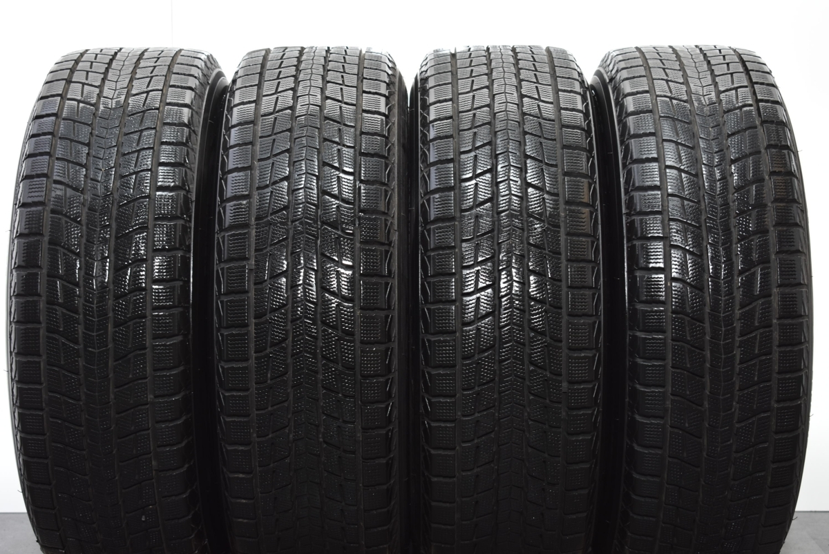 【程度良好品】PRD TS7 17in 7J +48 PCD114.3 ダンロップ ウインターマックス SJ8 225/65R17 エクストレイル レガシィアウトバック CX-8_画像9