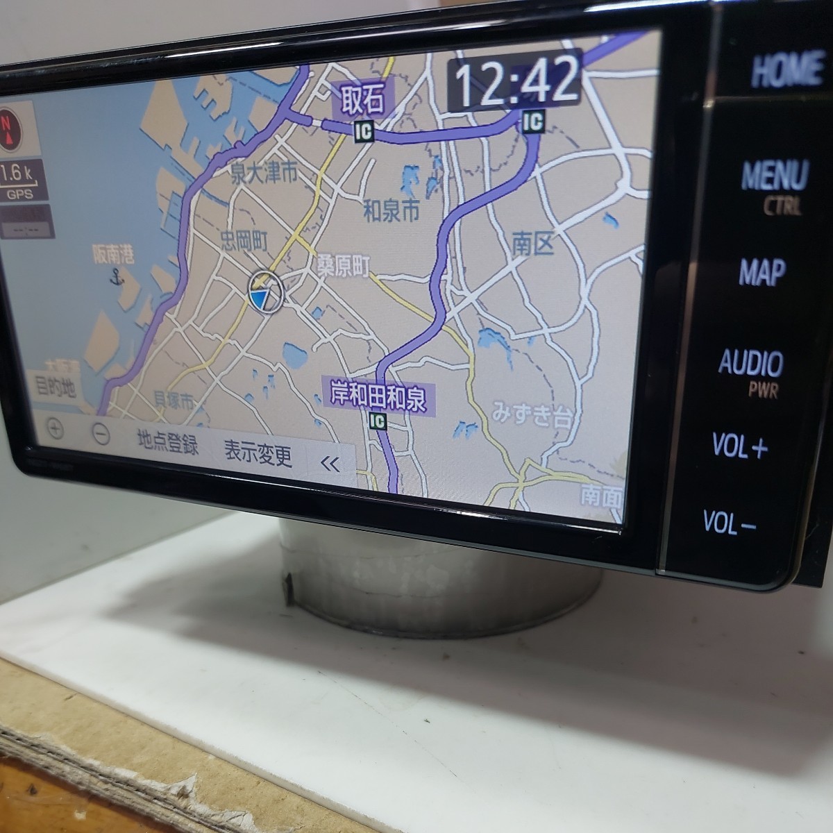 トヨタ NSZT-W68T 2021年度地図データ (管理番号: 23021204