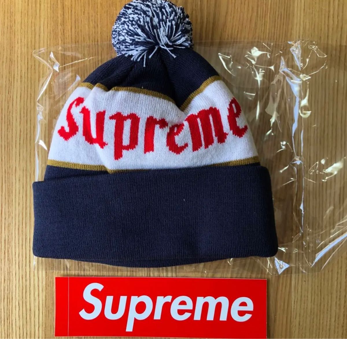 Supreme aw alpine beanie ボンボンニット帽｜PayPayフリマ