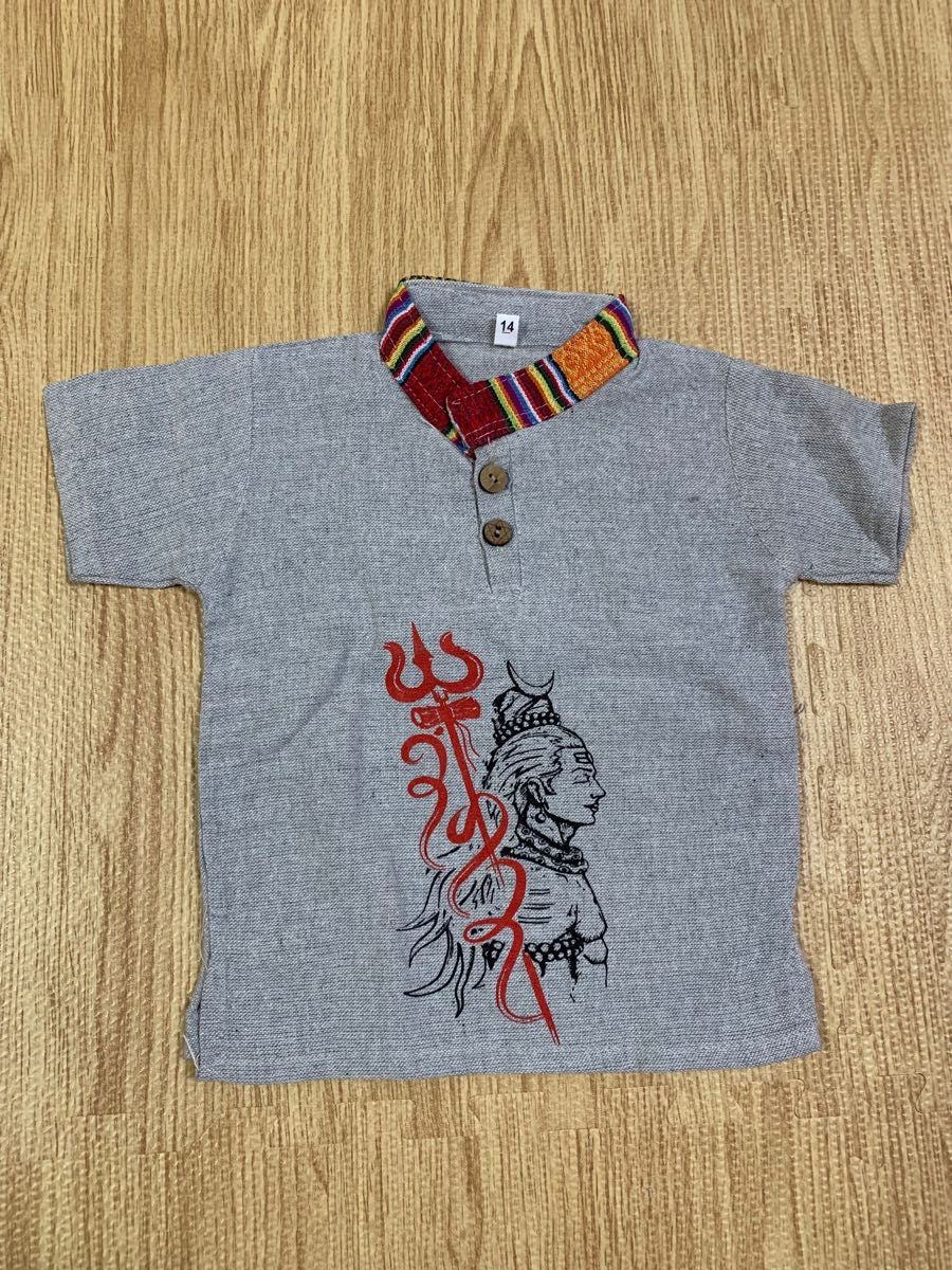 エスニック風　Tシャツ　子供服　80cm アジアン　チチカカ　チャイハネ