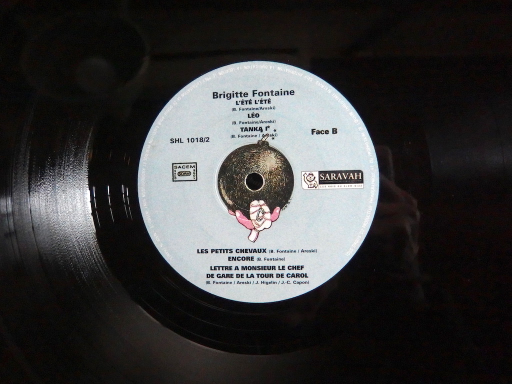 試聴程度 名盤 ラジオのように フランス盤 Brigitte Fontaine Comme La Radio Art Ensemble of Chicago ブリジッドフォンテーヌの画像9
