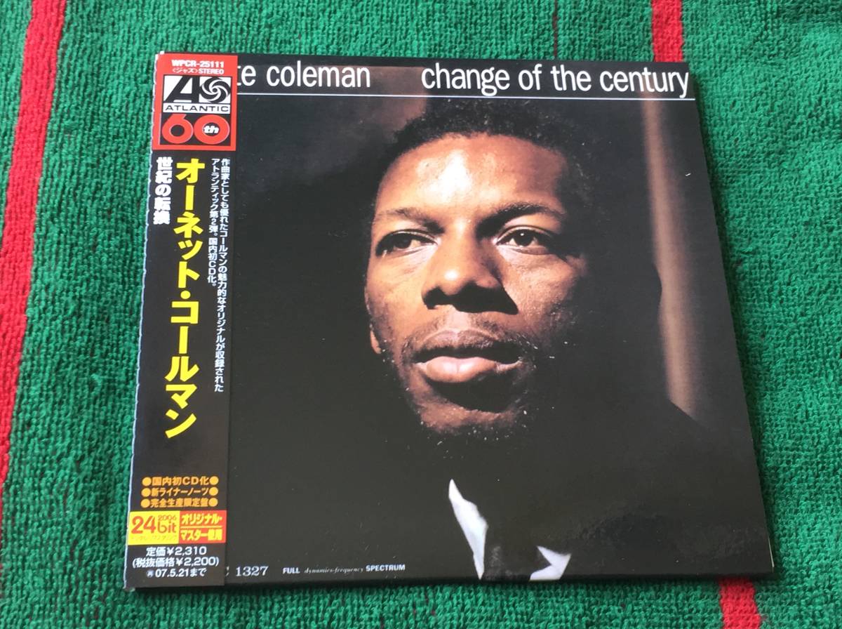 オーネット・コールマン/世紀の転換 中古CD 紙ジャケ Ornette Coleman ドン・チェリー_画像1