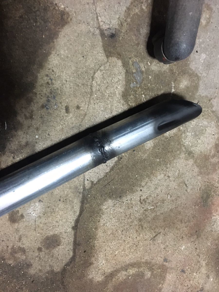 ワンオフ】EG4 EG6 シビック サイド出しマフラー 直管 環状族 走り屋