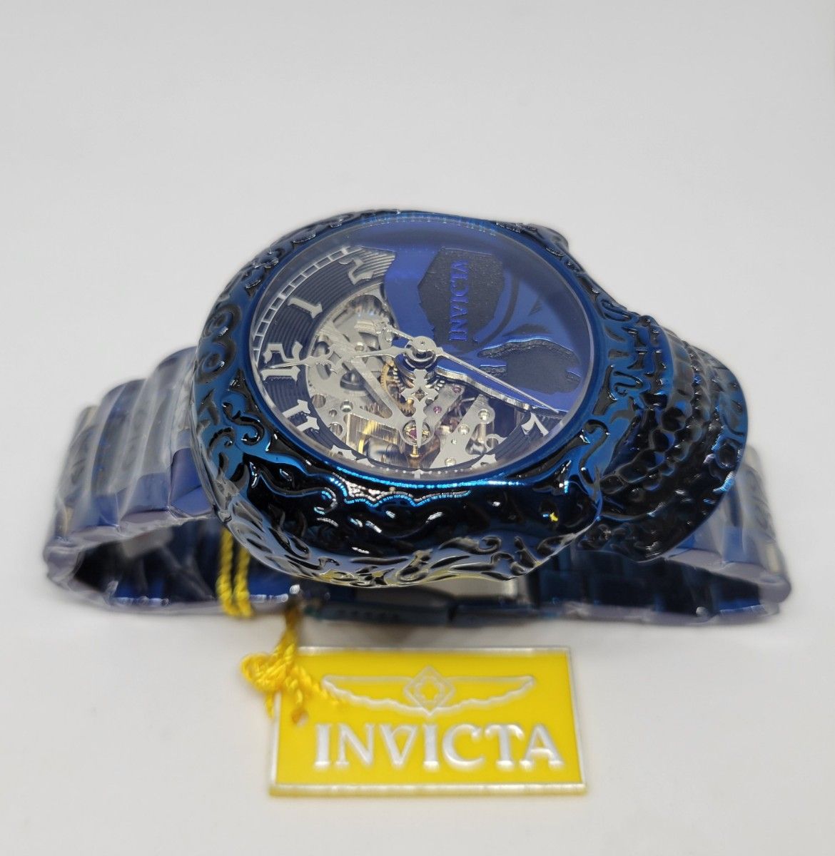 【個性派☆コーデ上級者向け(^_^;)?】Invicta インビクタ 33968 50.5mm アーティストシリーズ ブルースカル