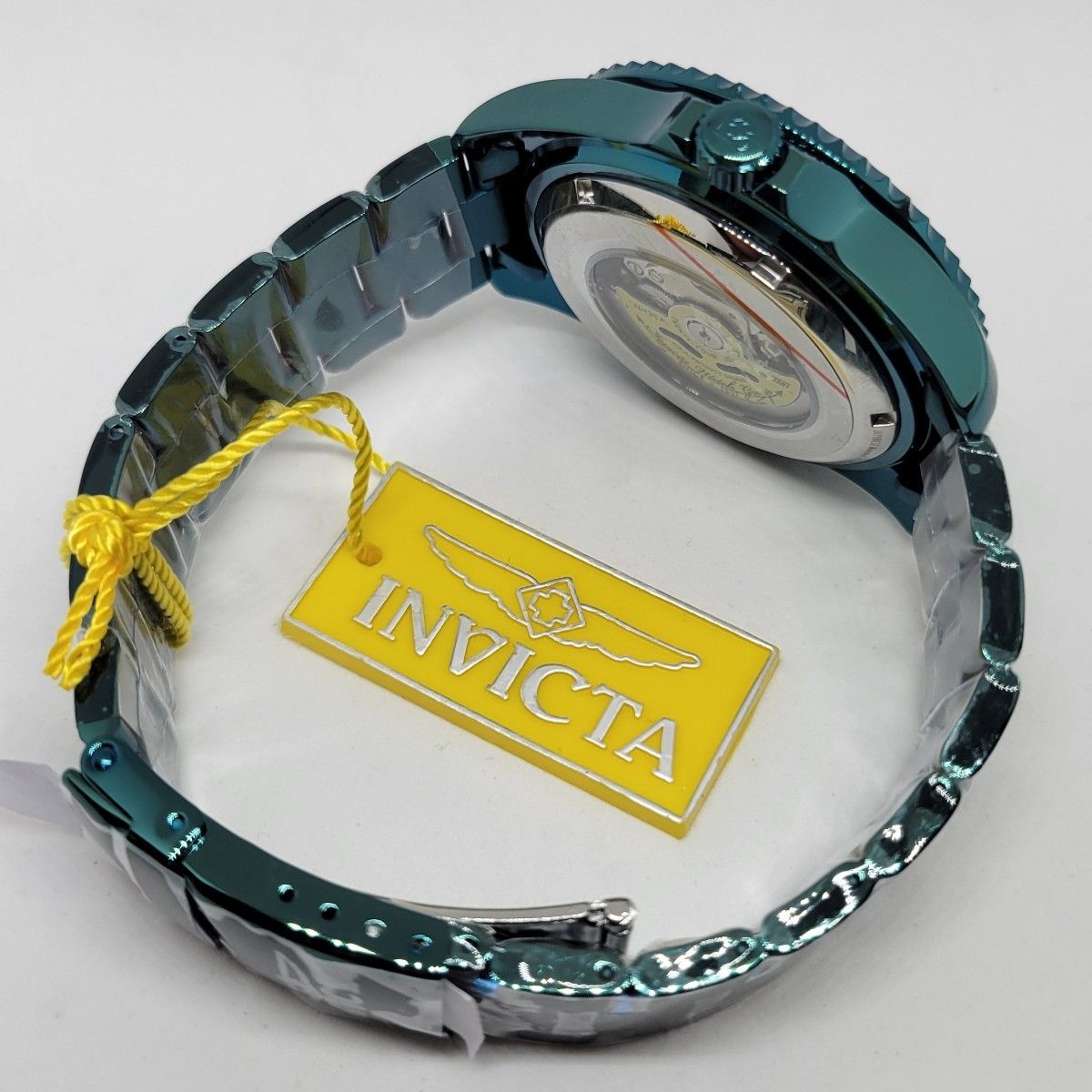 《妖艶なグリーン☆フルポリッシュ仕上げで雰囲気上々》Invicta インビクタ 38318 47mm プロダイバー オートマチック