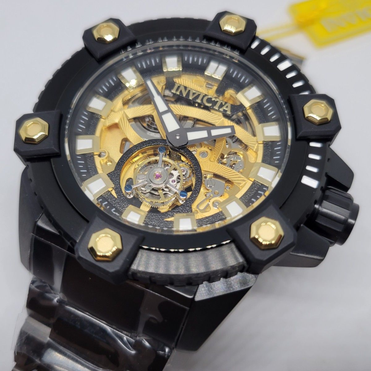 激レア☆世界限定300本！ Invicta インビクタ 33806 56mm リザーブ グランド オクタン オート トゥールビヨン