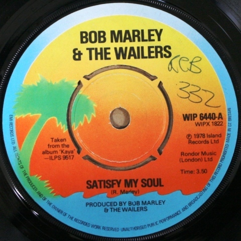 ♪試聴 BOB MARLEY & THE WAILERS - SATISFY MY SOUL / SMILE JAMAICA / 美盤_画像1