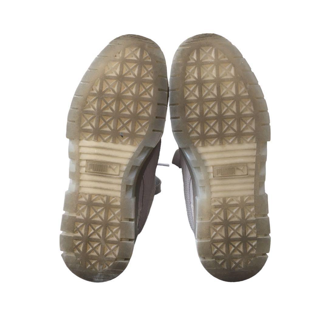 美品 PUMA MAYZE MONO Arctic Ice 超厚底スニーカー