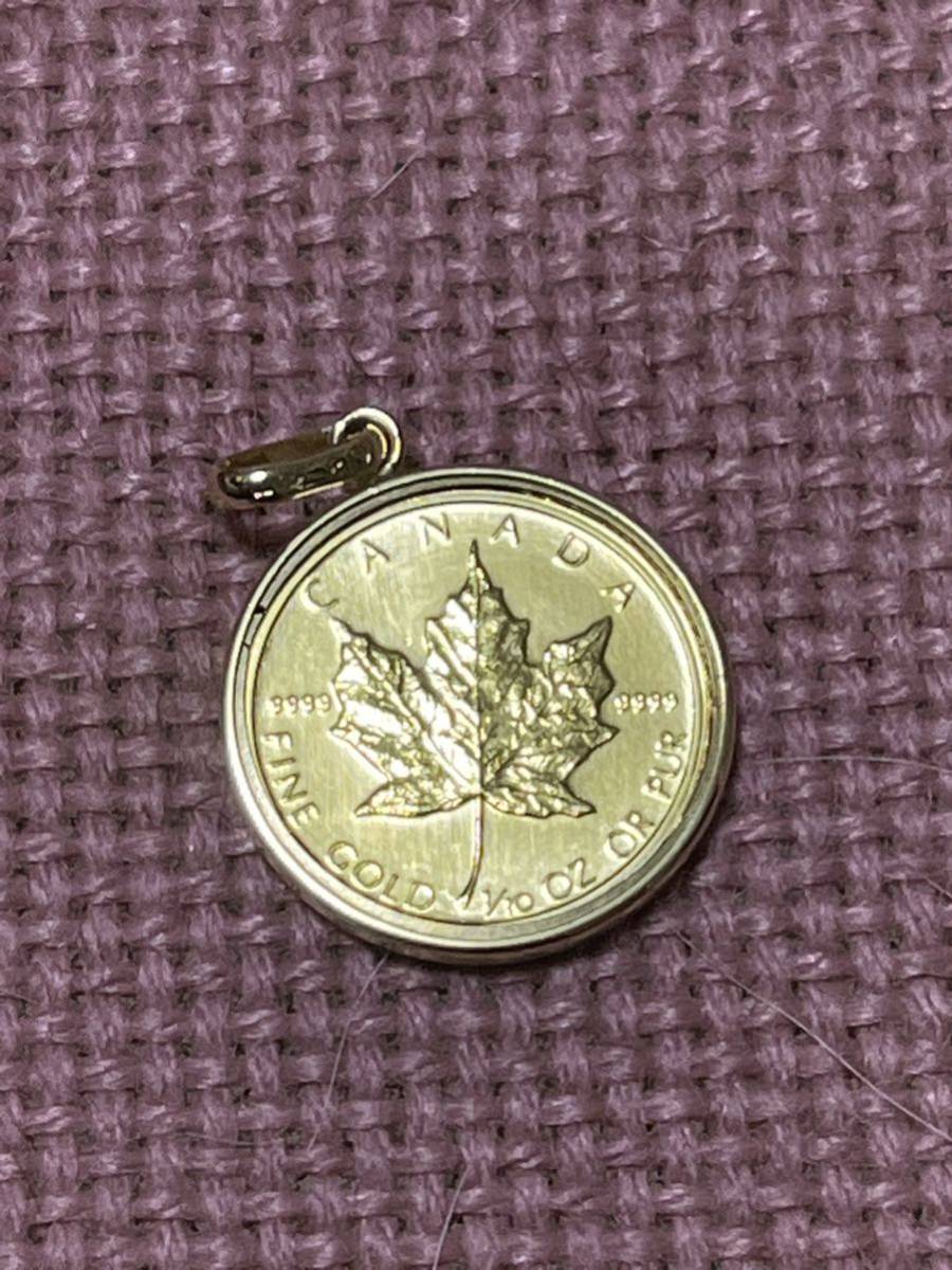 在庫限り送料無料 メイプルリーフ 金貨 1/10 oz 1986年 カナダ | www