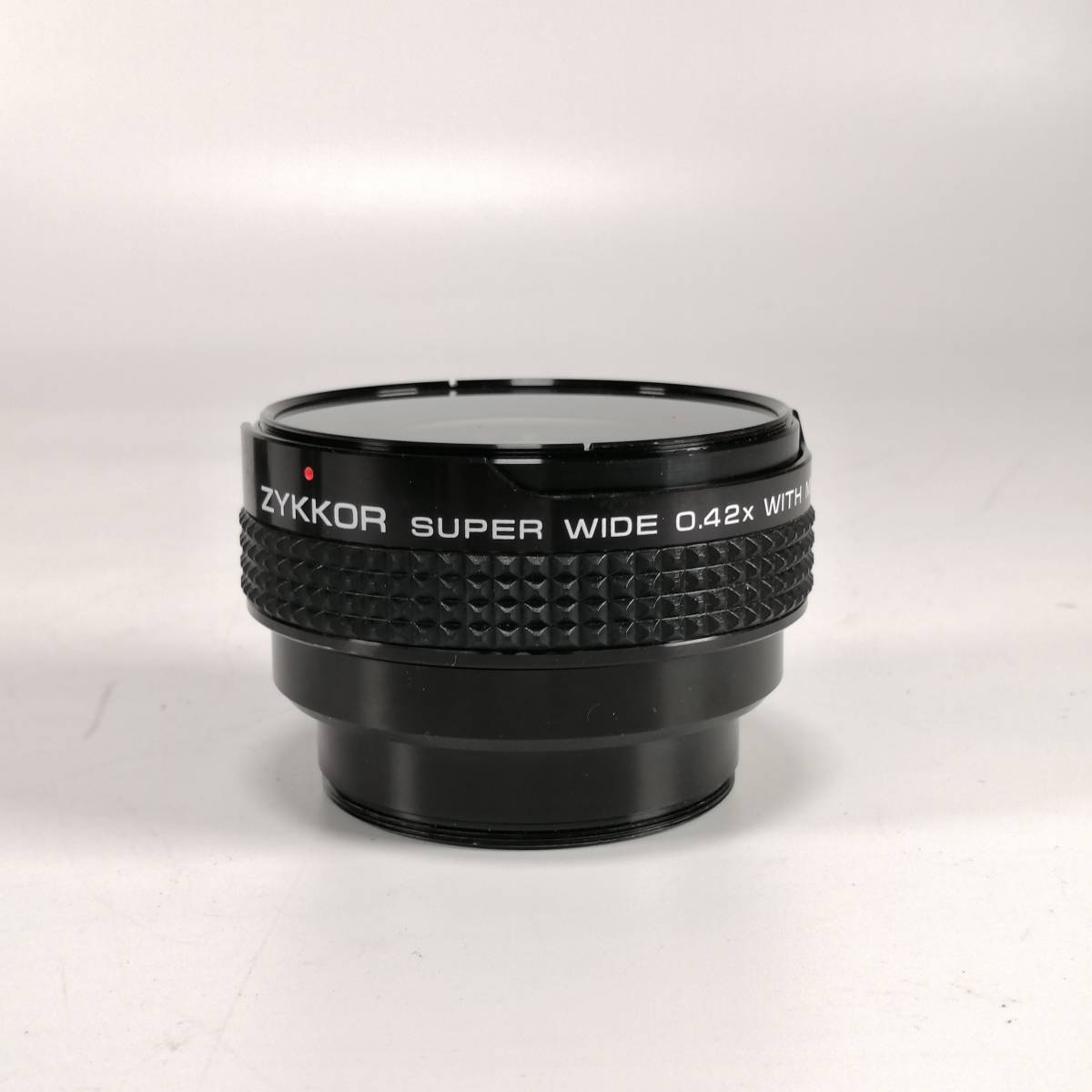ZYKKOR SUPER WIDE 0.42x WITH MACRO LENS 1/1.2x 55Φ SER-VII 52mm カメラ レンズ _画像2