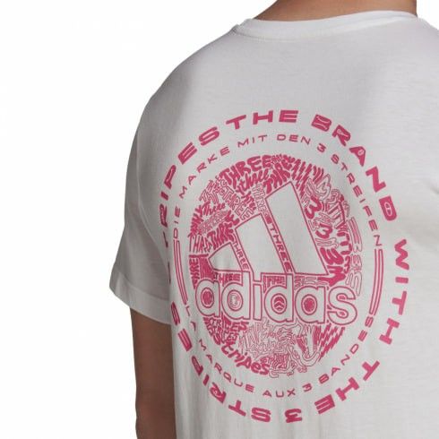 adidas アディダス エッセンシャルズ 半袖Ｔシャツ コットン メンズXO 3L ホワイト◆新品未使用タグ付正規品◆