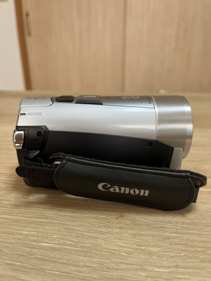 207万画素★Canon iVIS HF M51 ビデオカメラ キャノン ケース バッテリー ストラップ付 USED_画像7