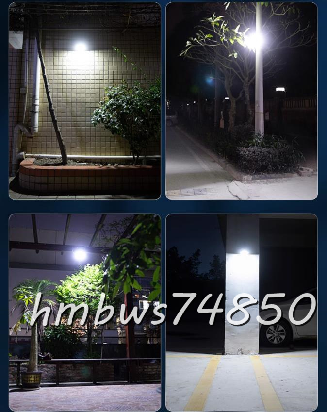 新品 LEDペンダントライト×2 ソーラーライト リモコン付き ガーデンライト 室内 天井照明 寝室 リビング ベランダ 屋外用ライト 400W_画像6