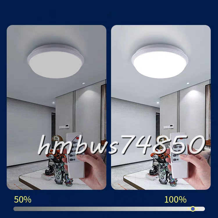 新品 LEDシーリングライト ソーラーライト リモコン付き ガーデンライト 室内 天井照明 寝室 リビング ベランダ 電線・10M/100W_画像6