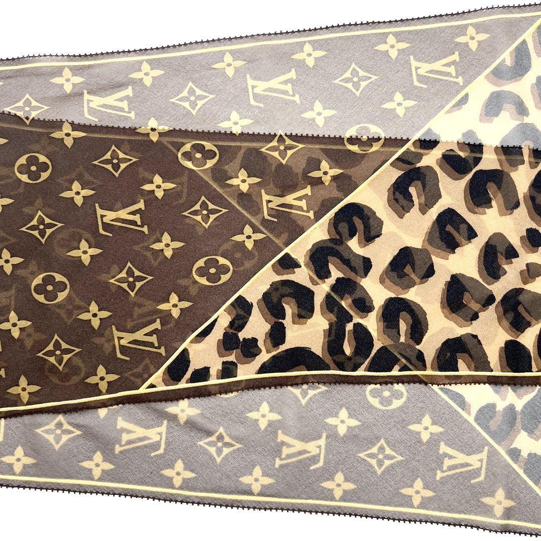 【新品同様】ルイヴィトン LOUIS VUITTON レディース スカーフ バンダナ ストール エシャルプ