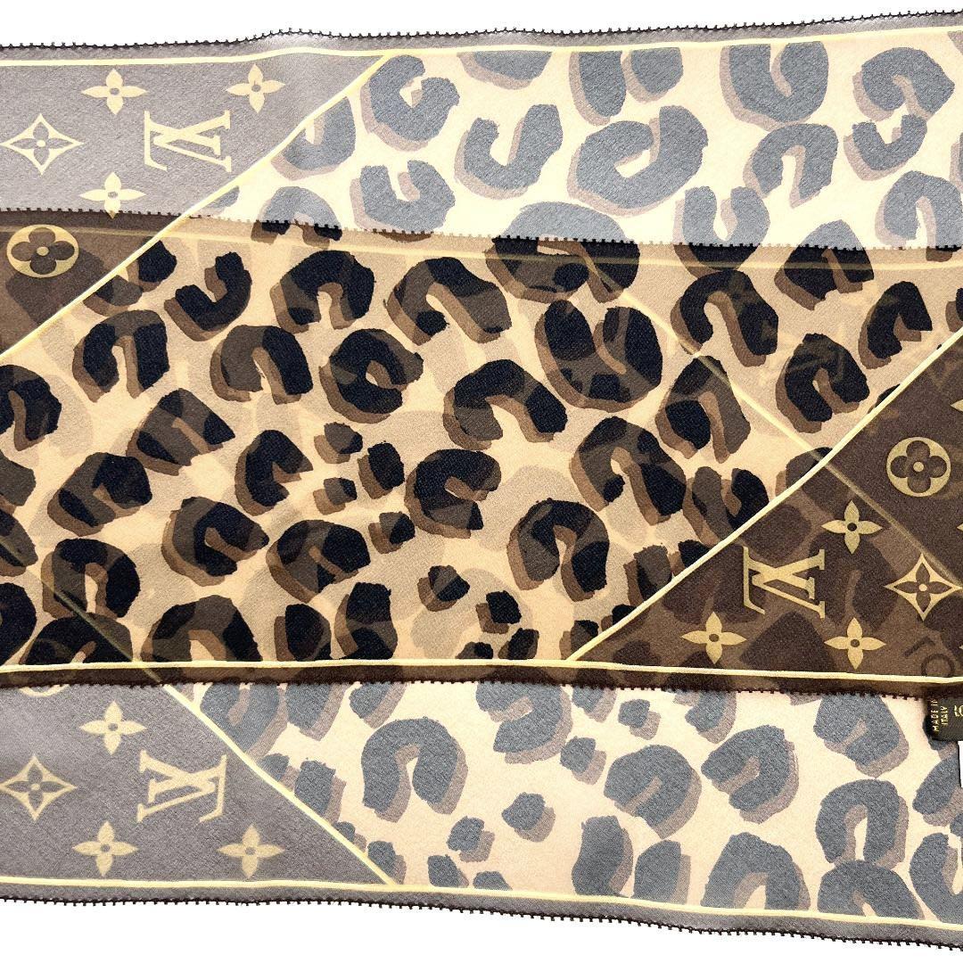 【新品同様】ルイヴィトン LOUIS VUITTON レディース スカーフ バンダナ ストール エシャルプ