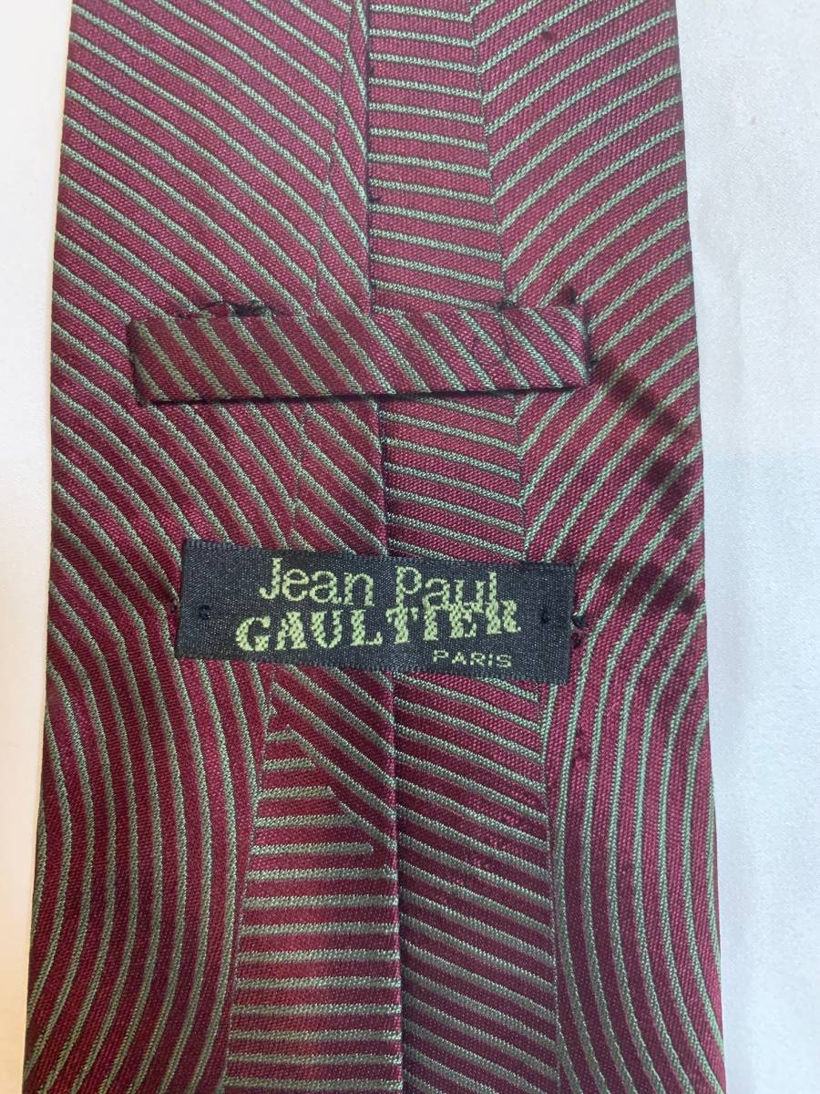 Jean Paul GAULTIER ジャンポールゴルチエ ゴルチェ　アーカイブ　ネクタイ　アクセサリー　archive tie accessory_画像7