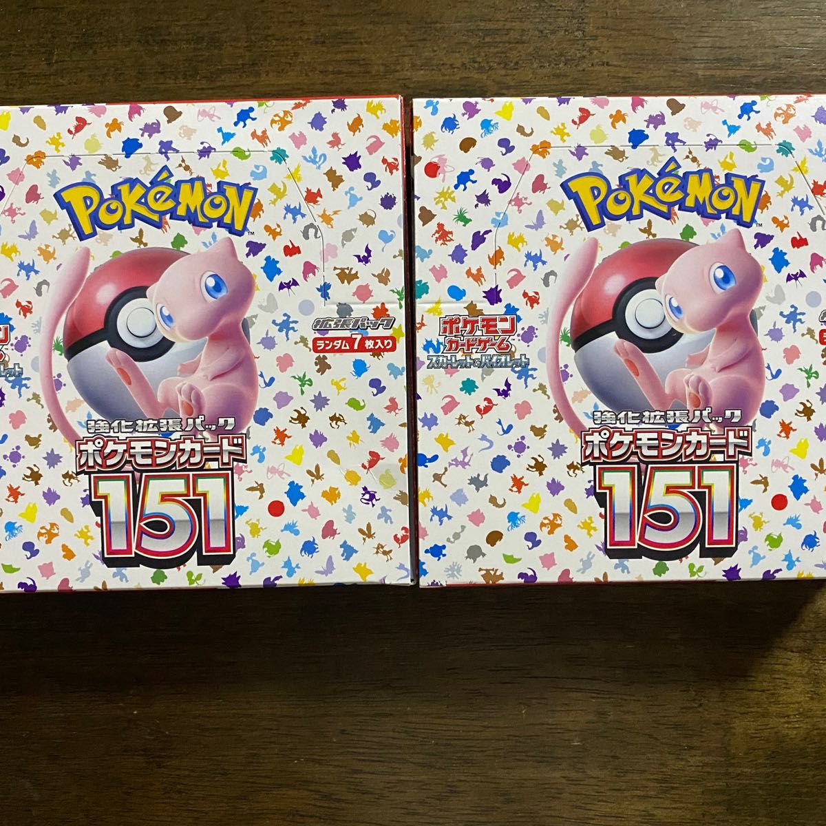 ポケモンカード151 BOX2個 シュリンク付き-