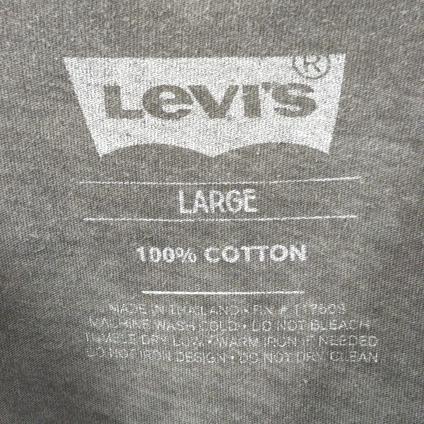 リーバイス　半袖Ｔシャツ　ＬＥＶＩ’Ｓロゴ　ビッグプリント　デカロゴ　迷彩柄　カモフラ　ロゴＴ　ゆるだぼ　クルーネック　一点もの_画像8